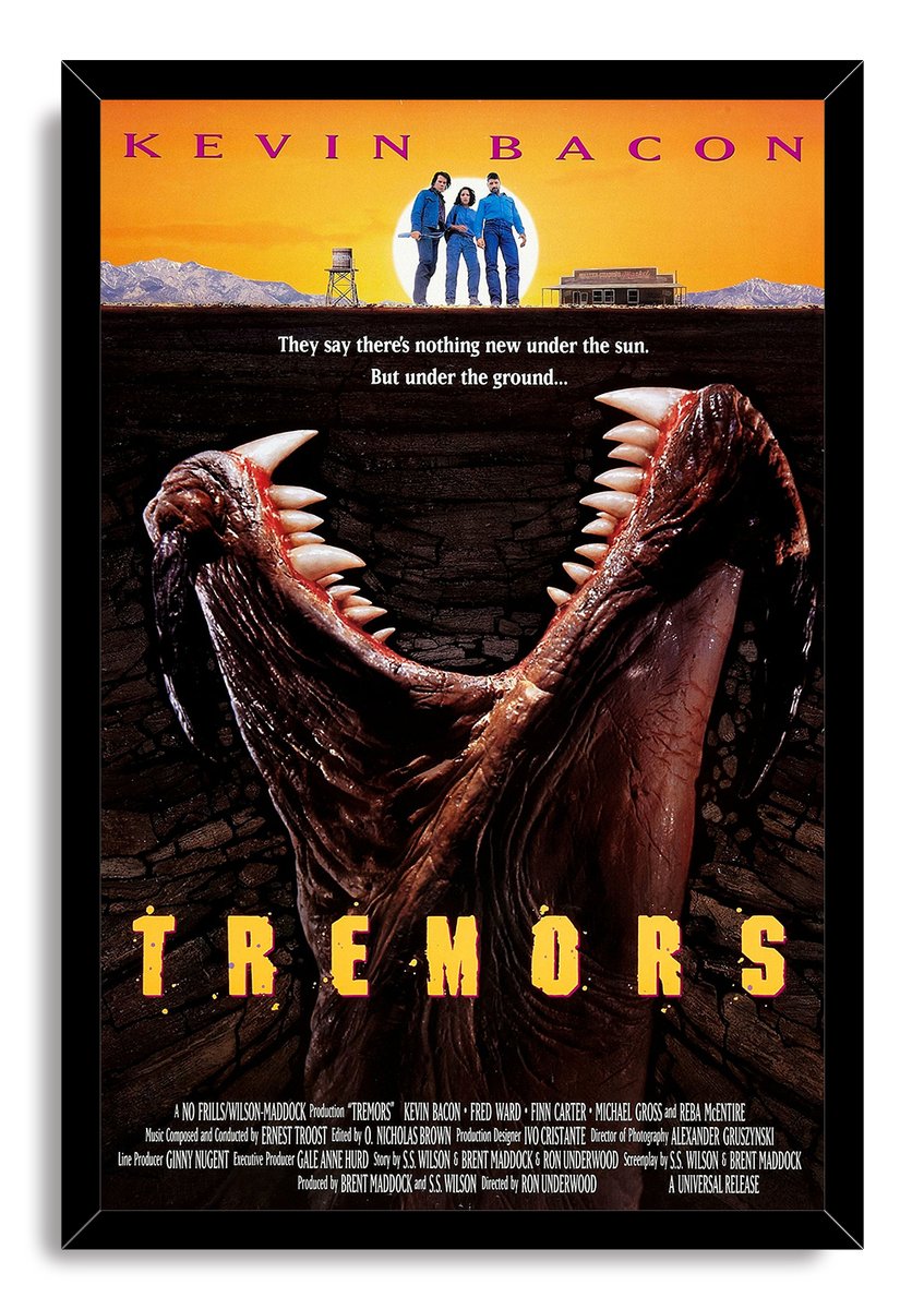 Tremors Movie Decorative Painting (paper and canvas) art poster printing print