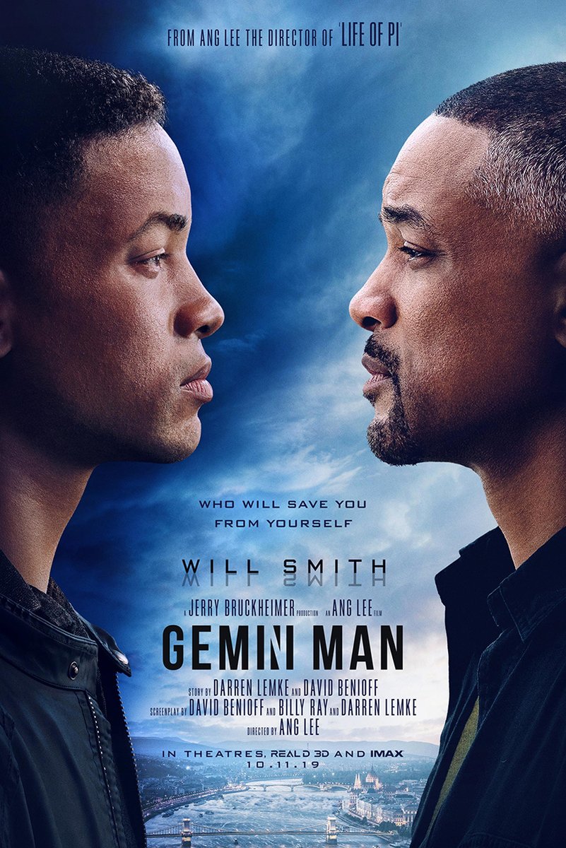 Gemini Man Will Smith Decorative Painting (paper and canvas) art poster printing print