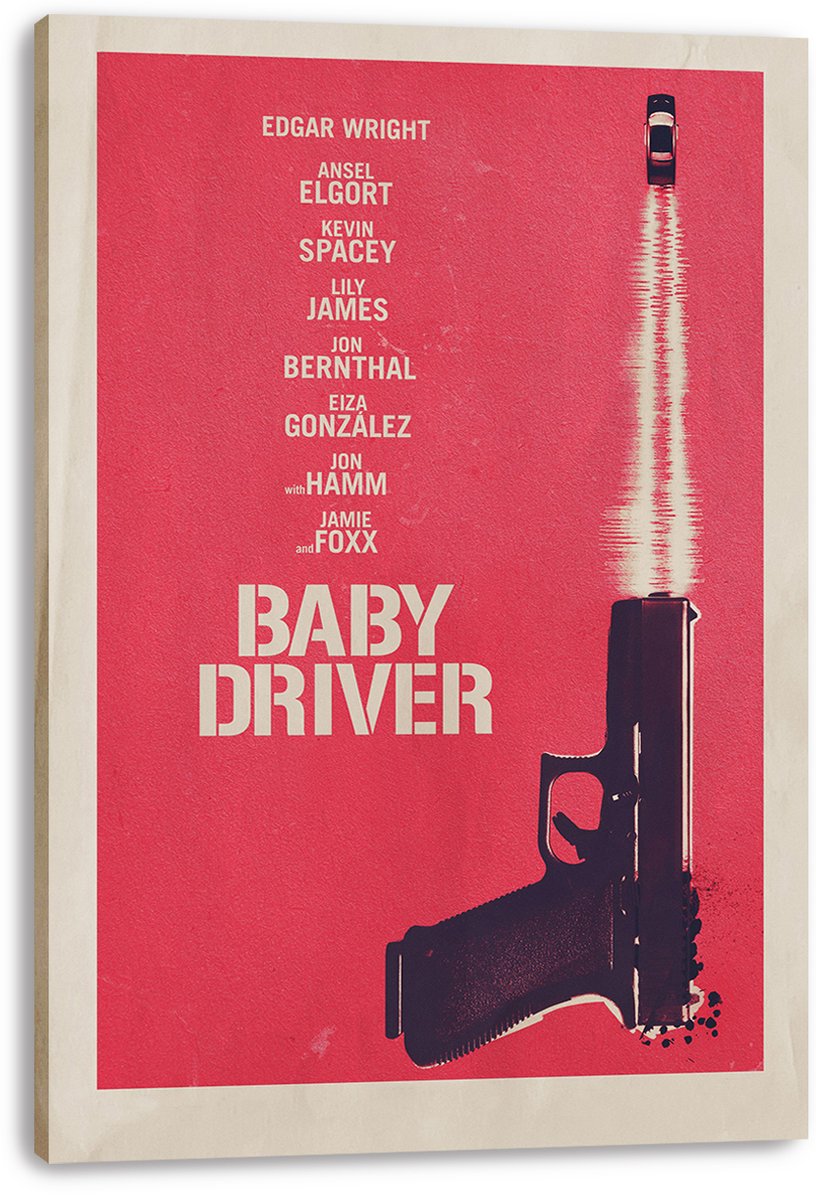 Baby Driver Decorative Painting (paper and canvas) art poster printing print