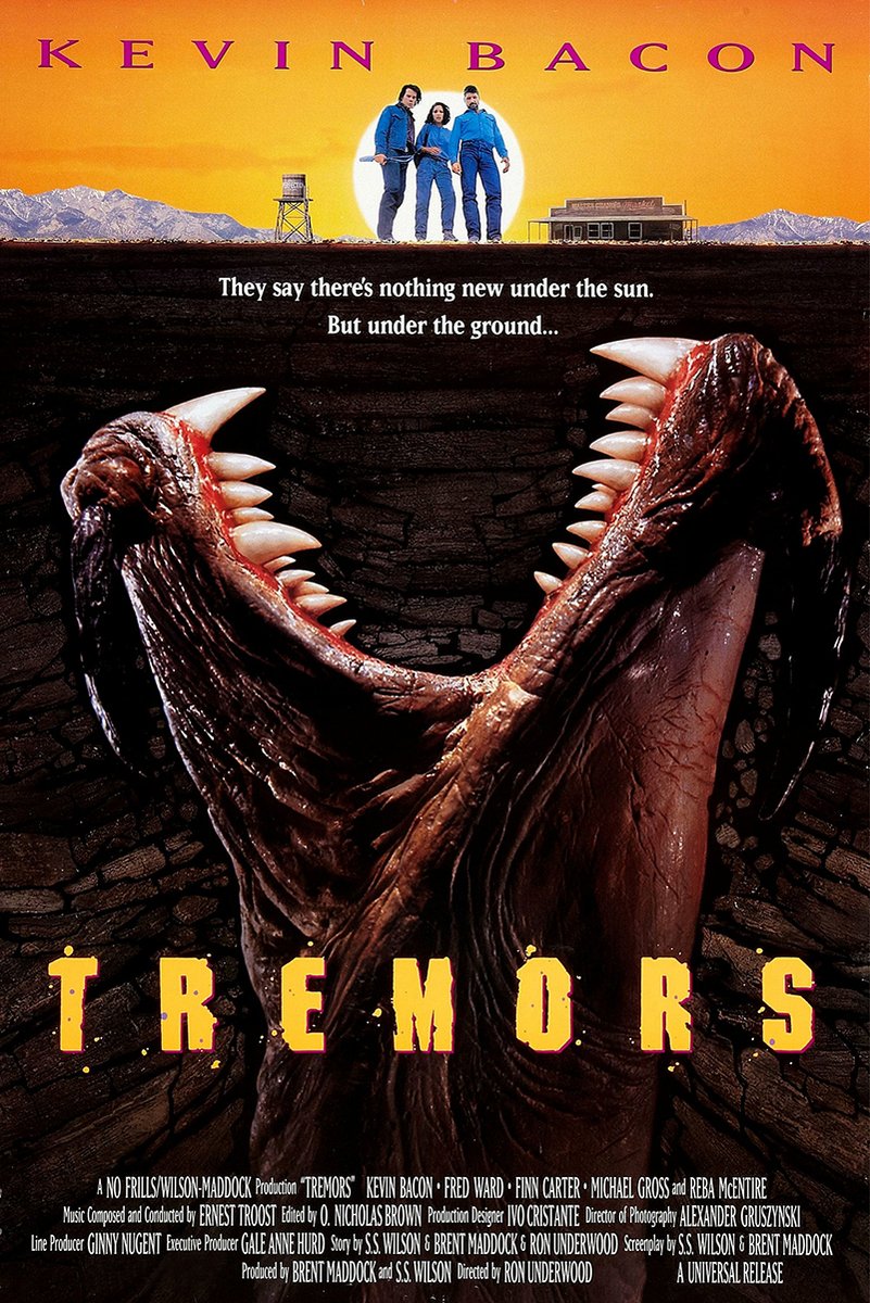 Tremors Movie Decorative Painting (paper and canvas) art poster printing print