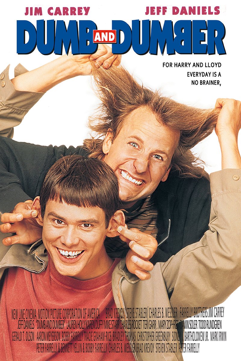 Dumb and Dumber Movie Decorative Painting (paper and canvas) art poster printing print