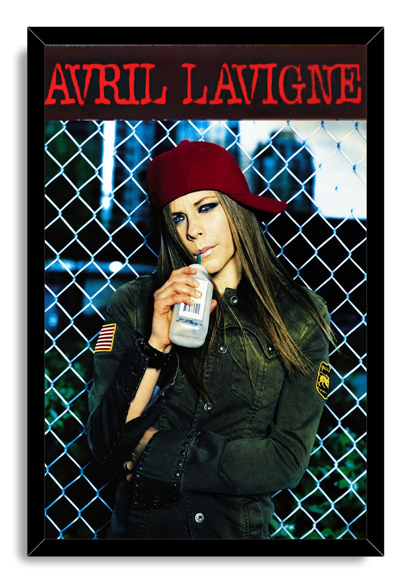 Avril Lavigne Decorative Painting (paper and canvas) art poster printing print