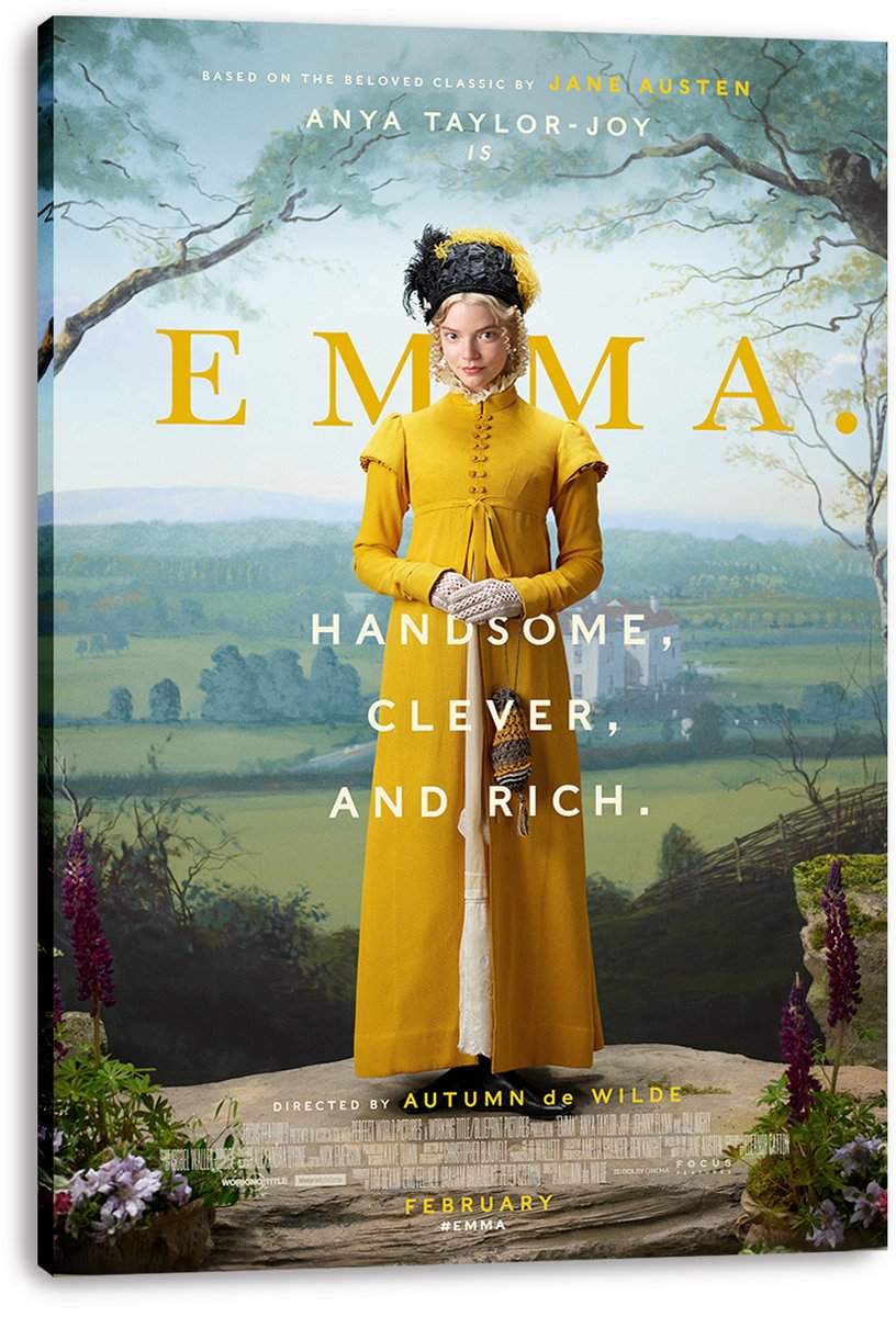 Emma Movie Decorative Painting (paper and canvas) art poster printing print