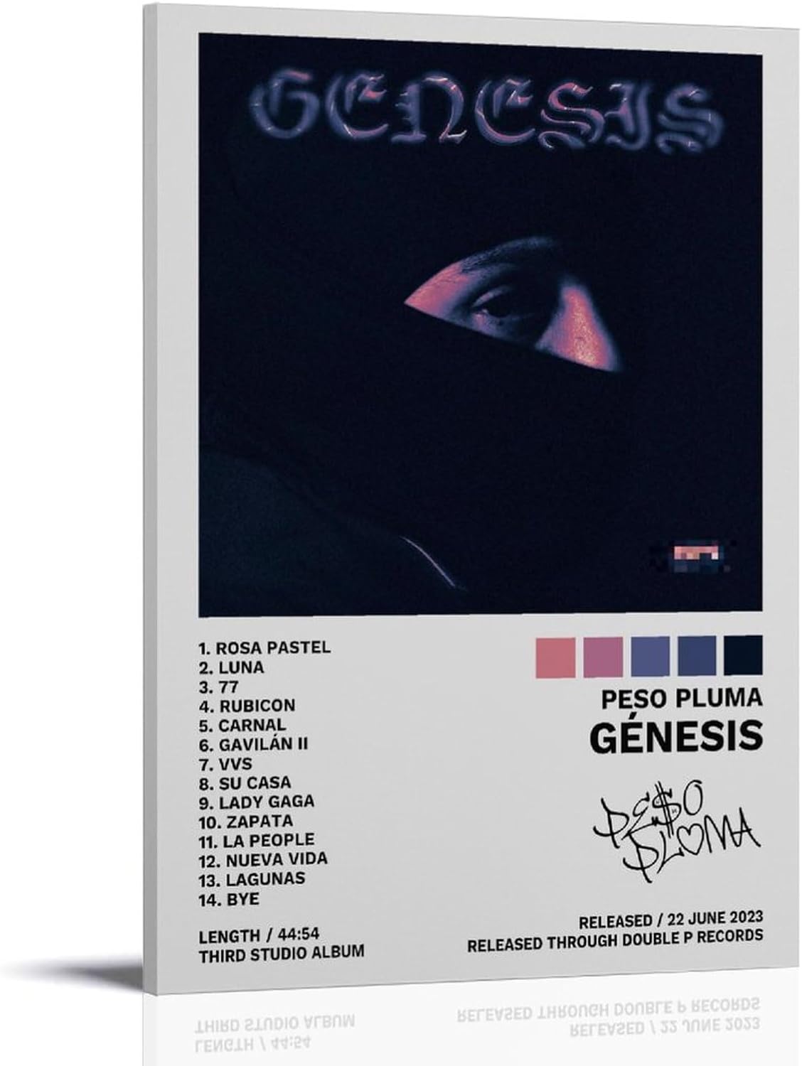 Genesis Album Cover Art Wall Posters And Picture (Paper and Canvas) Art Poster Printing Print