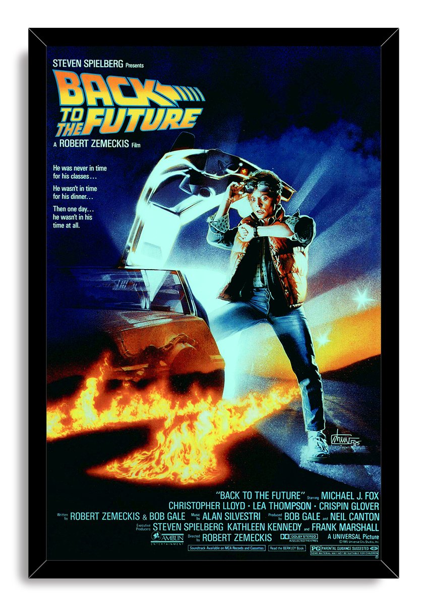 Back to the Future Movie Decorative Painting (paper and canvas) art poster printing print