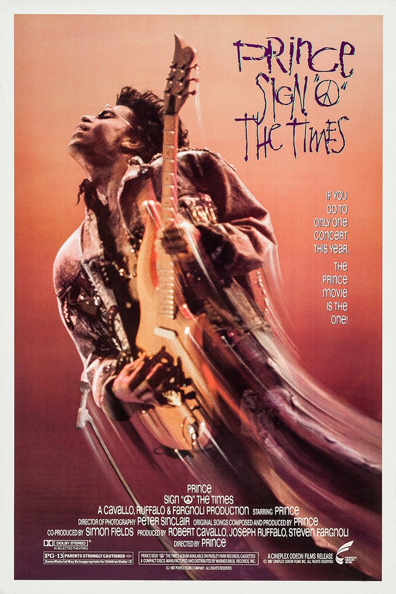 Prince Sign 'O' the Times Decorative Painting (paper and canvas) art poster printing print