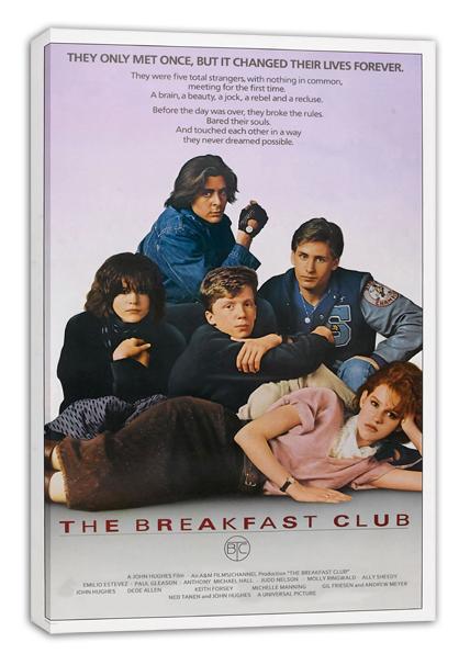 Breakfast Club, The (1985) Movie Poster (Paper and Canvas) Art Poster Printing Print