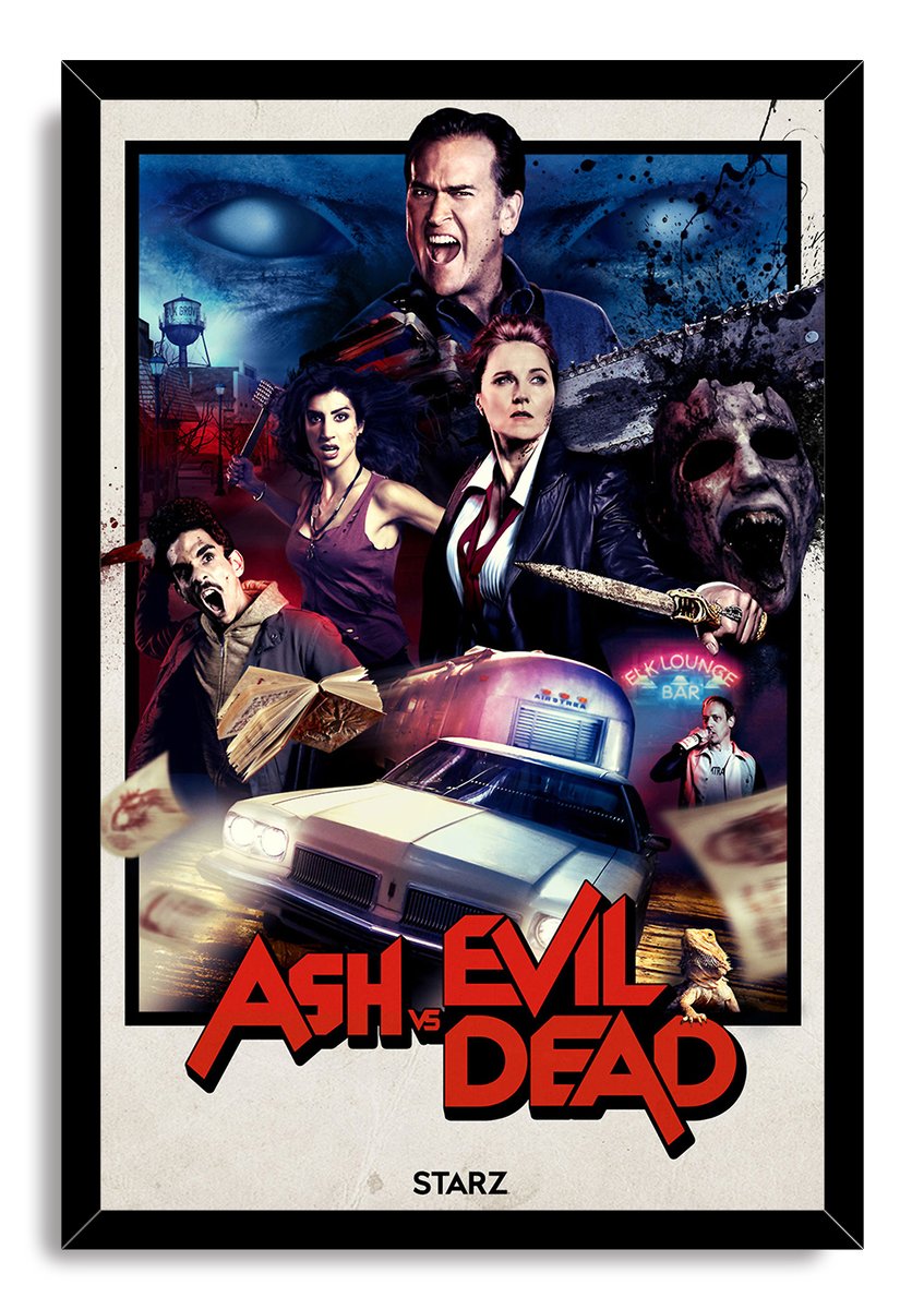 Ash vs Evil Dead Decorative Painting (paper and canvas) art poster printing print