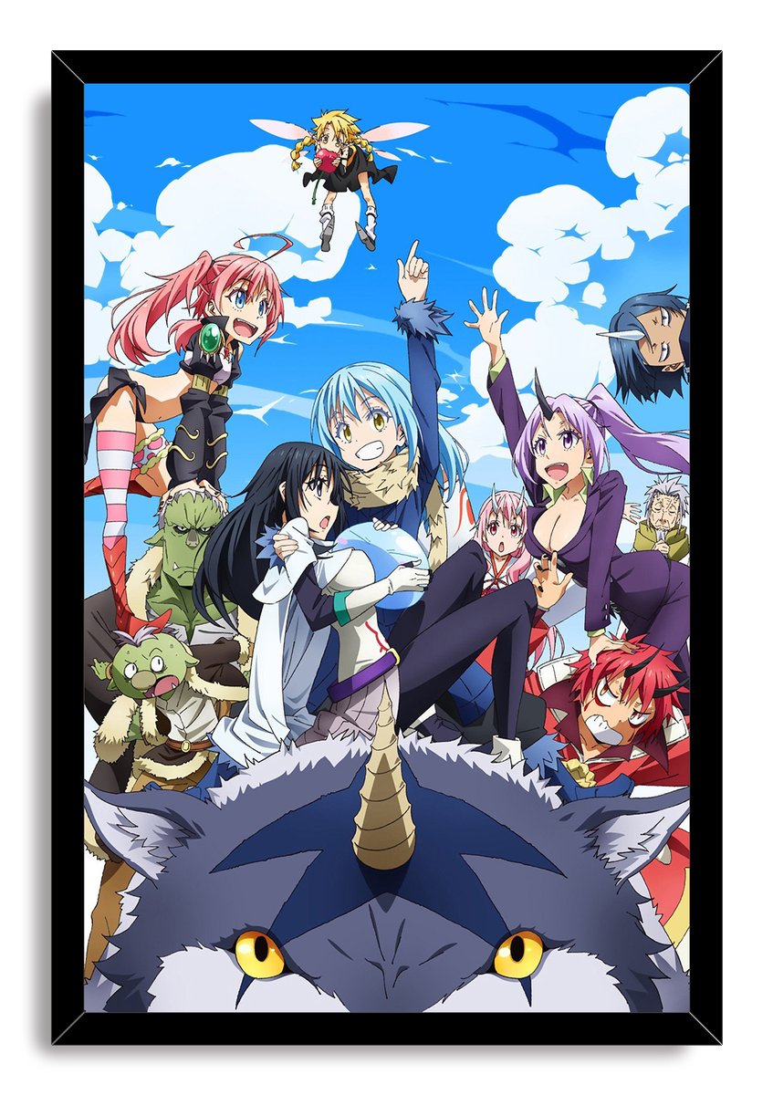 That Time I Got Reincarnated as a Slime Characters Group Decorative Painting (paper and canvas) art poster printing print