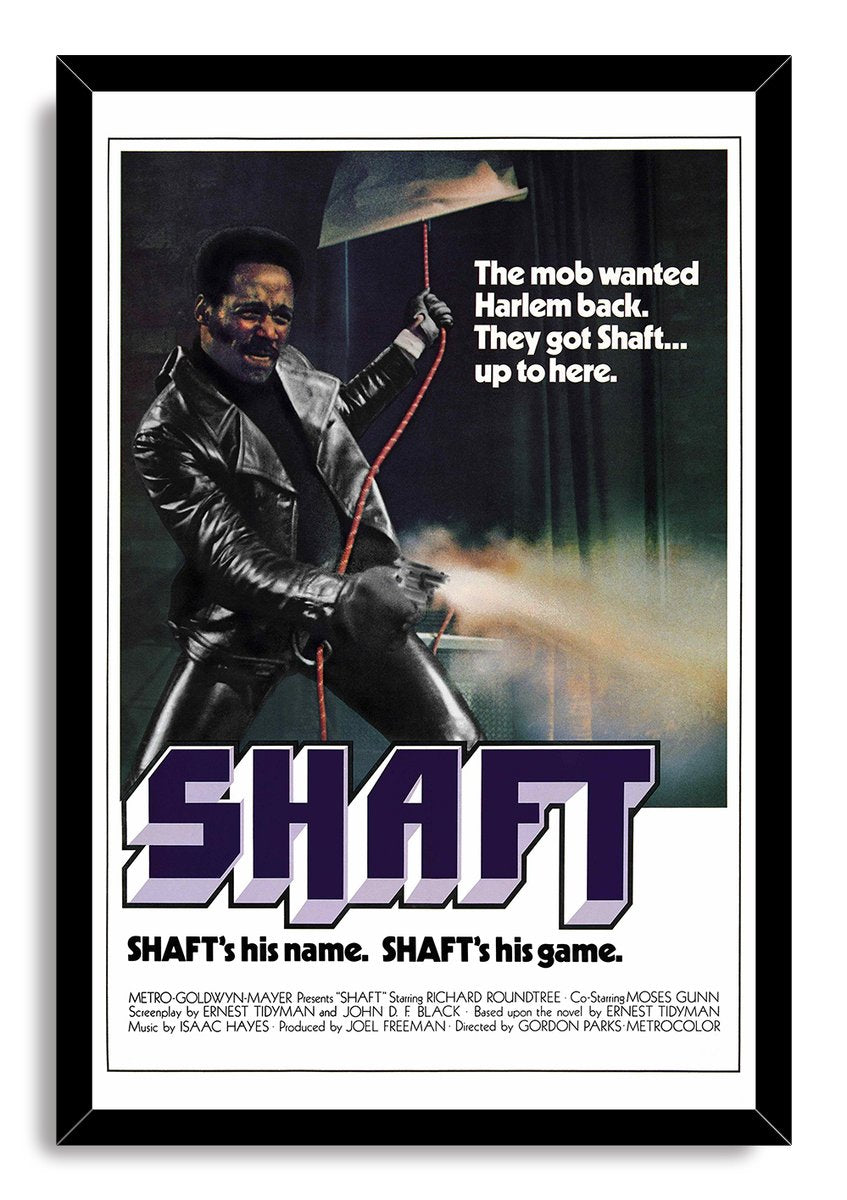 Shaft Movie Decorative Painting (paper and canvas) art poster printing print