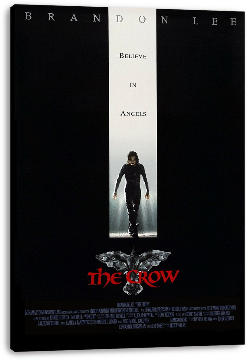 The Crow Brandon Lee Decorative Painting (paper and canvas) art poster printing print