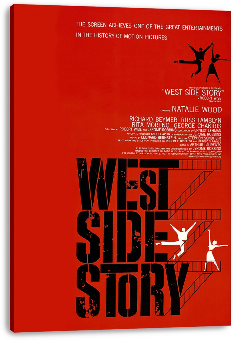 West Side Story Movie Poster Decorative Painting (paper and canvas) art poster printing print