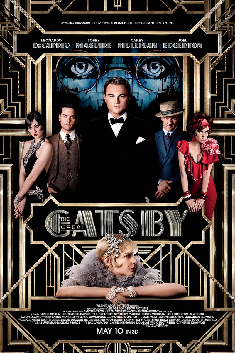 The Great Gatsby Movie Decorative Painting (paper and canvas) art poster printing print