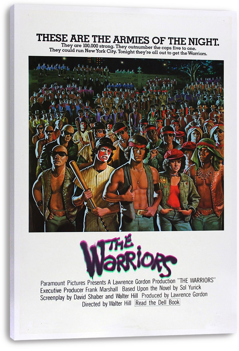 The Warriors Movie Poster Decorative Painting (paper and canvas) art poster printing print
