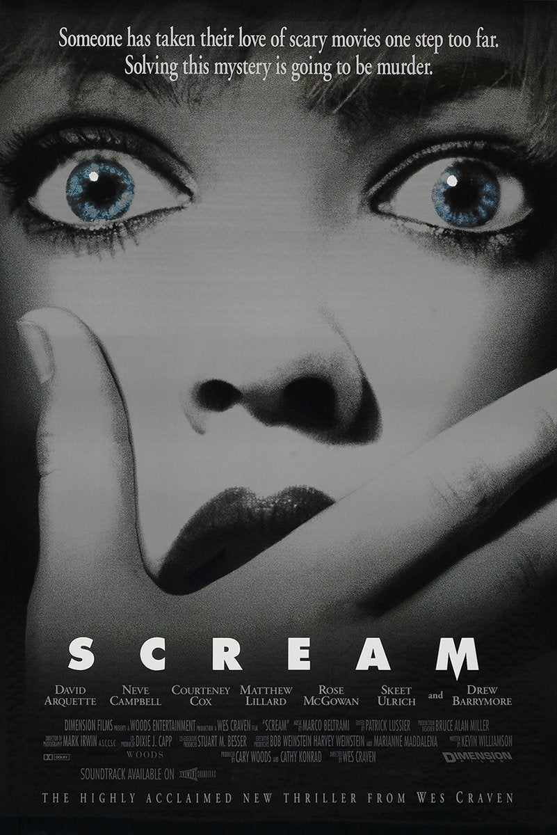 Scream Movie Poster Decorative Painting (paper and canvas) art poster printing print