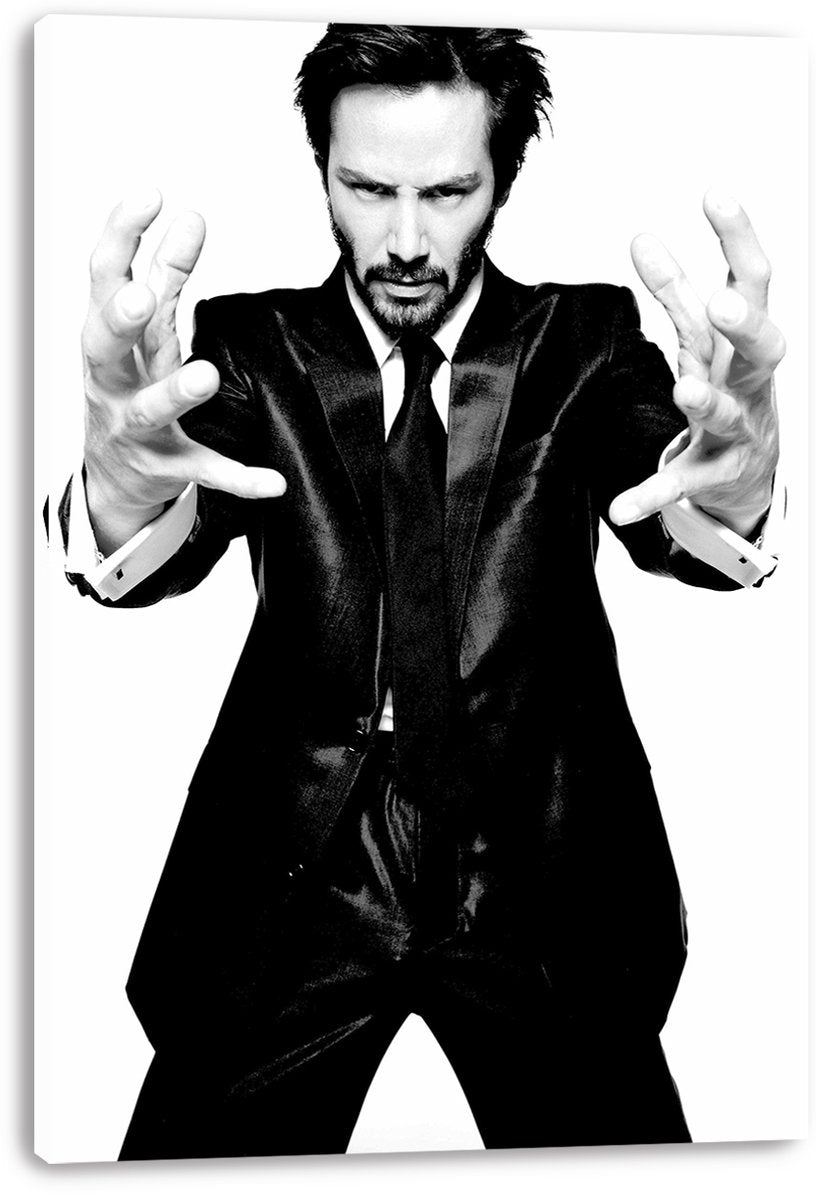 Keanu Reeves Iconic Pose Decorative Painting (paper and canvas) art poster printing print