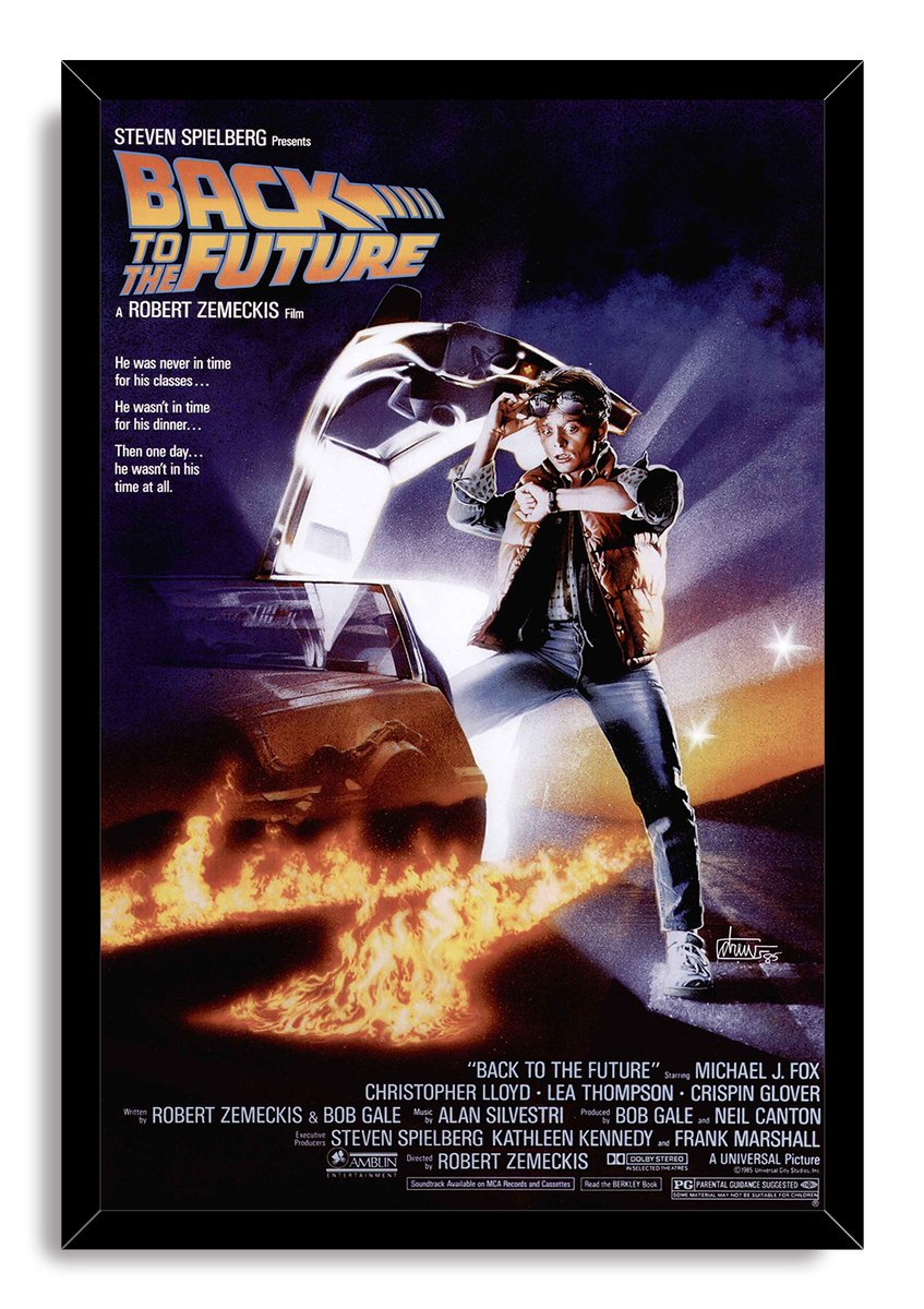 Back to the Future Movie Poster Decorative Painting (paper and canvas) art poster printing print