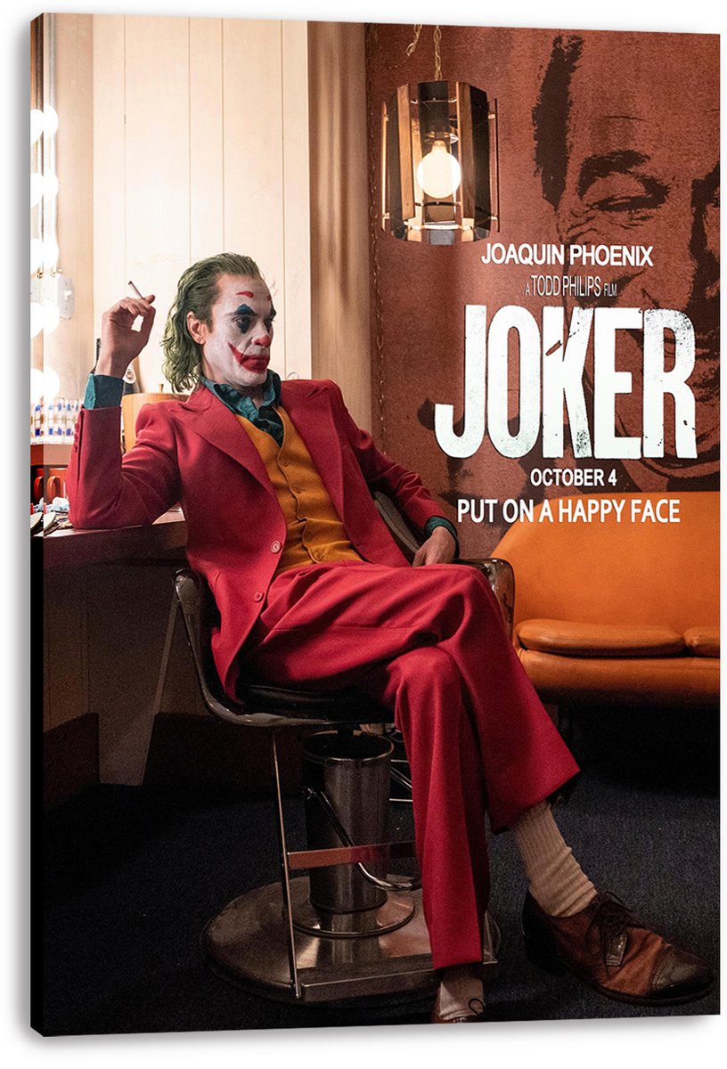Joker Joaquin Phoenix Decorative Painting (paper and canvas) art poster printing print