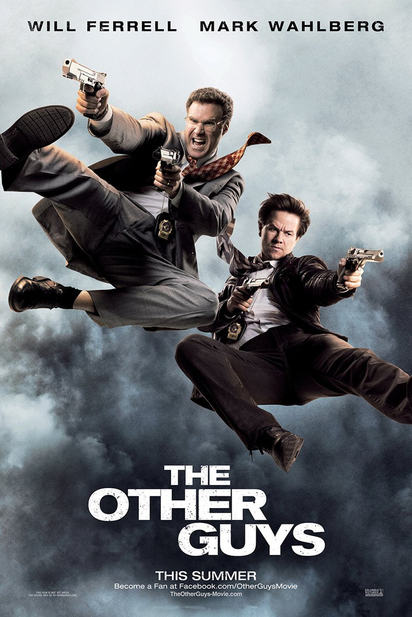 The Other Guys Movie Will Ferrell Mark Wahlberg Decorative Painting (paper and canvas) art poster printing print
