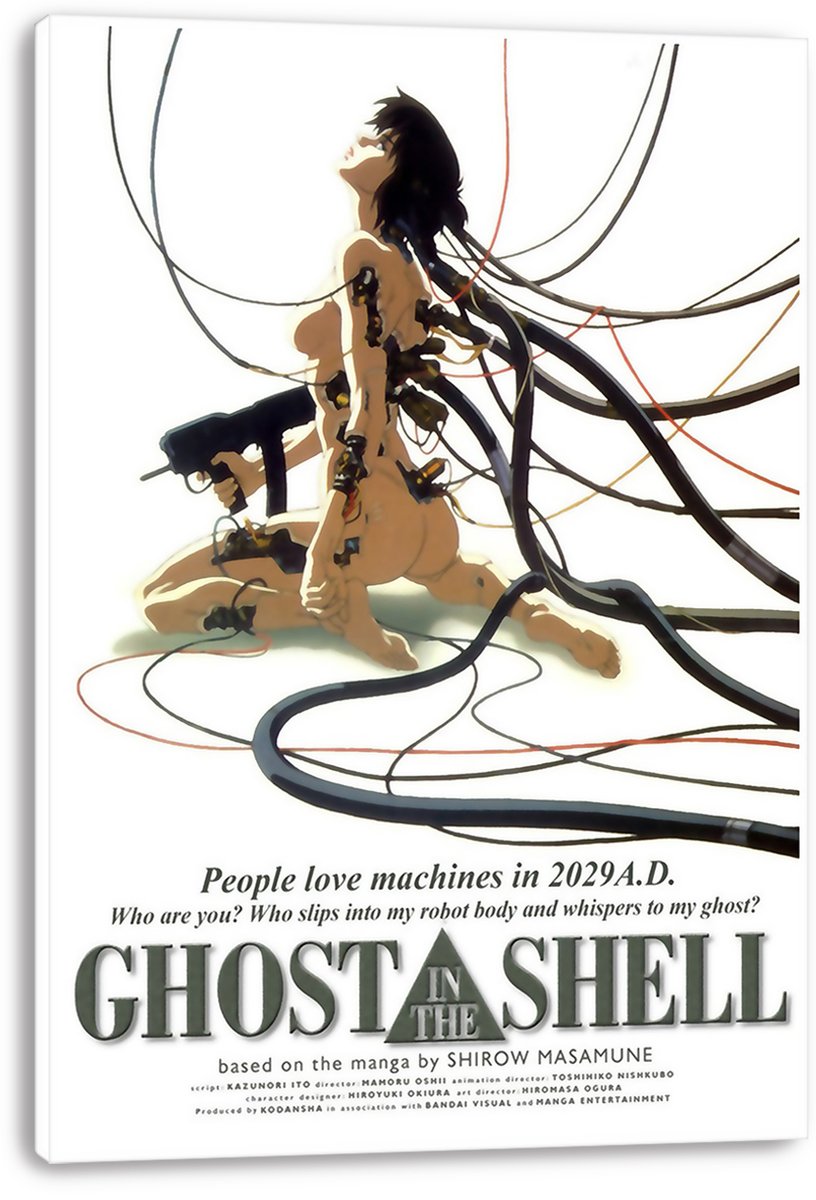 Ghost in the Shell Major Motoko Kusanagi Decorative Painting (paper and canvas) art poster printing print