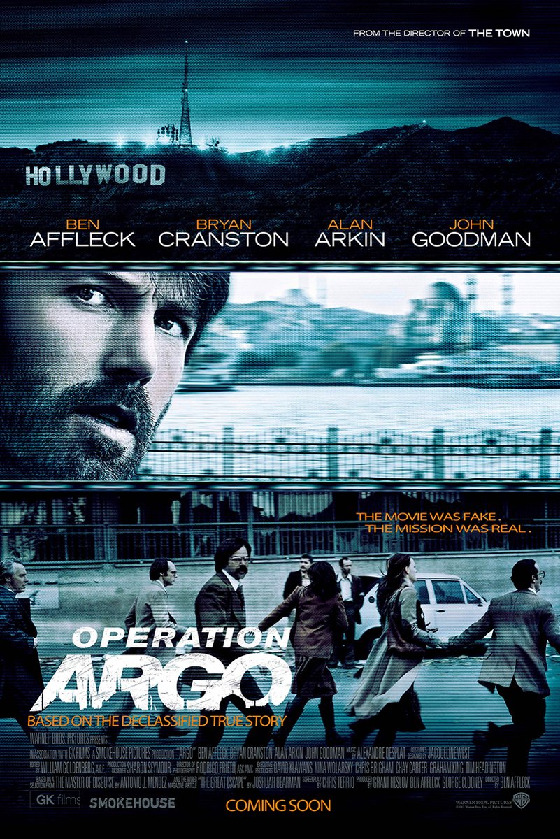 Argo Movie Decorative Painting (paper and canvas) art poster printing print
