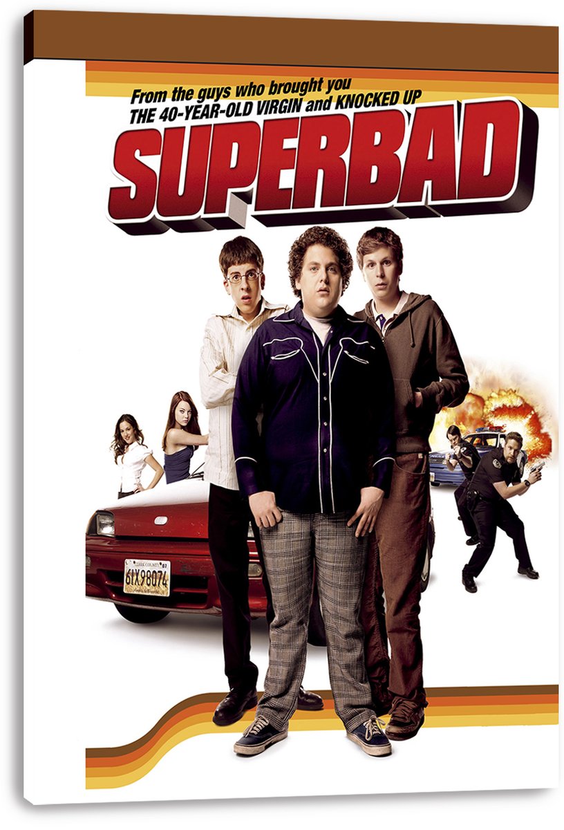 Superbad Movie Decorative Painting (paper and canvas) art poster printing print