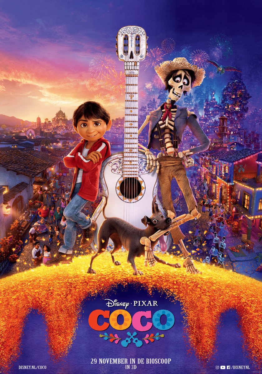Coco Movie Decorative Painting (paper and canvas) art poster printing print
