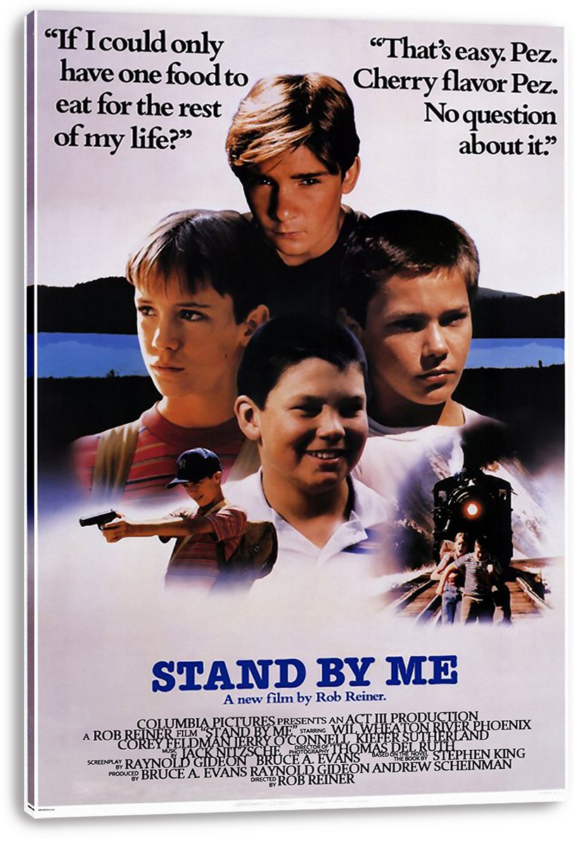 Stand By Me Movie Decorative Painting (paper and canvas) art poster printing print