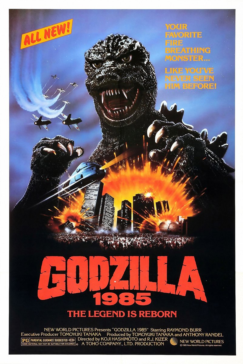 Godzilla Decorative Painting (paper and canvas) art poster printing print