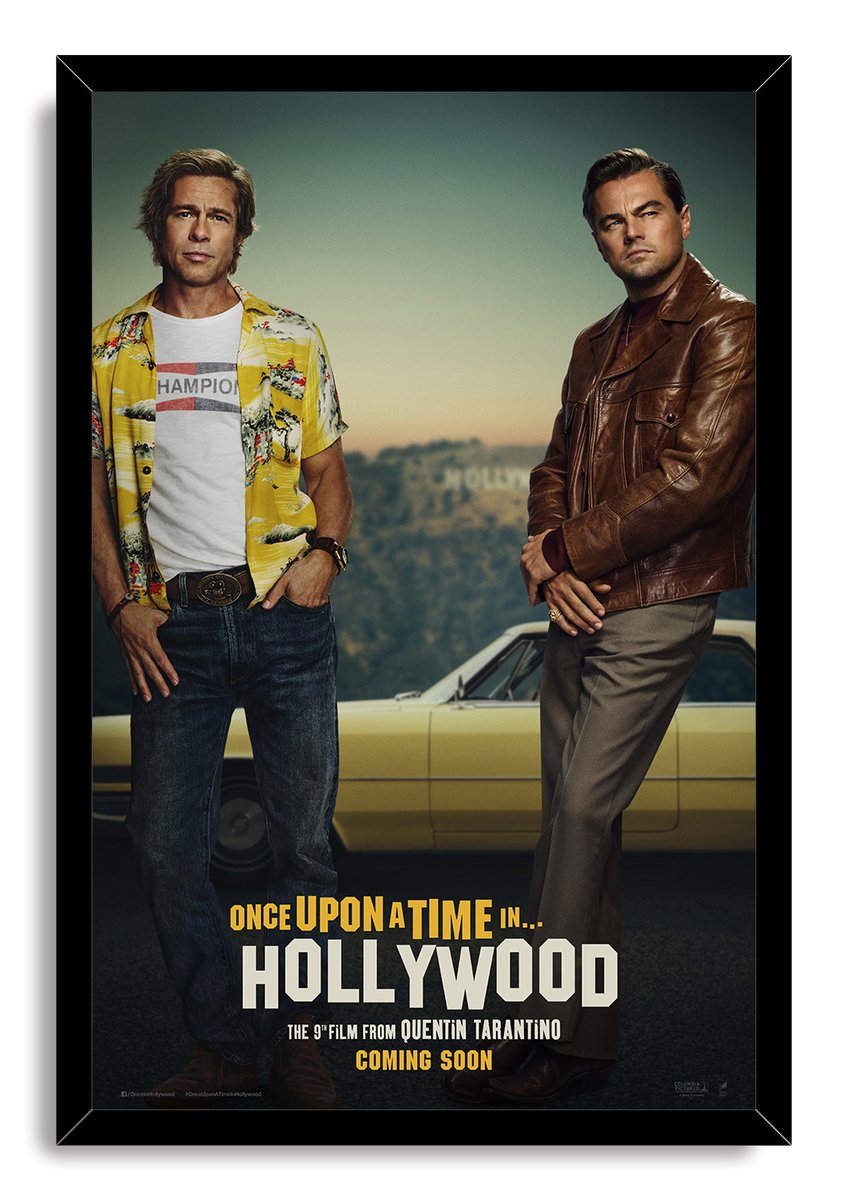 Once Upon a Time in Hollywood Decorative Painting (paper and canvas) art poster printing print