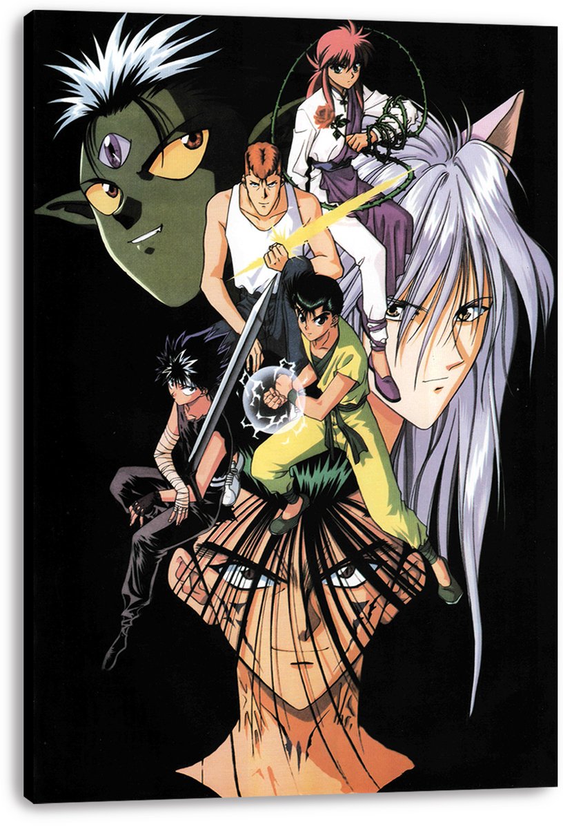 Yu Yu Hakusho Main Characters Decorative Painting (paper and canvas) art poster printing print