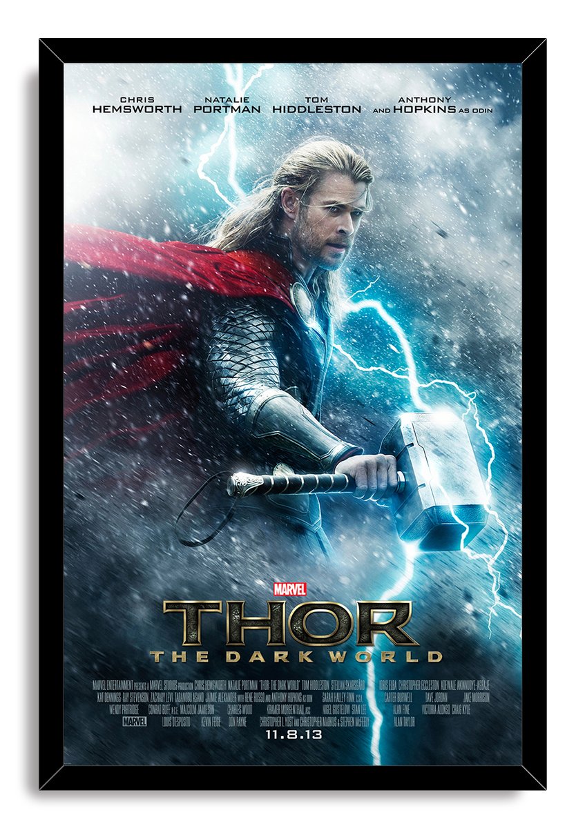 Thor The Dark World Decorative Painting (paper and canvas) art poster printing print