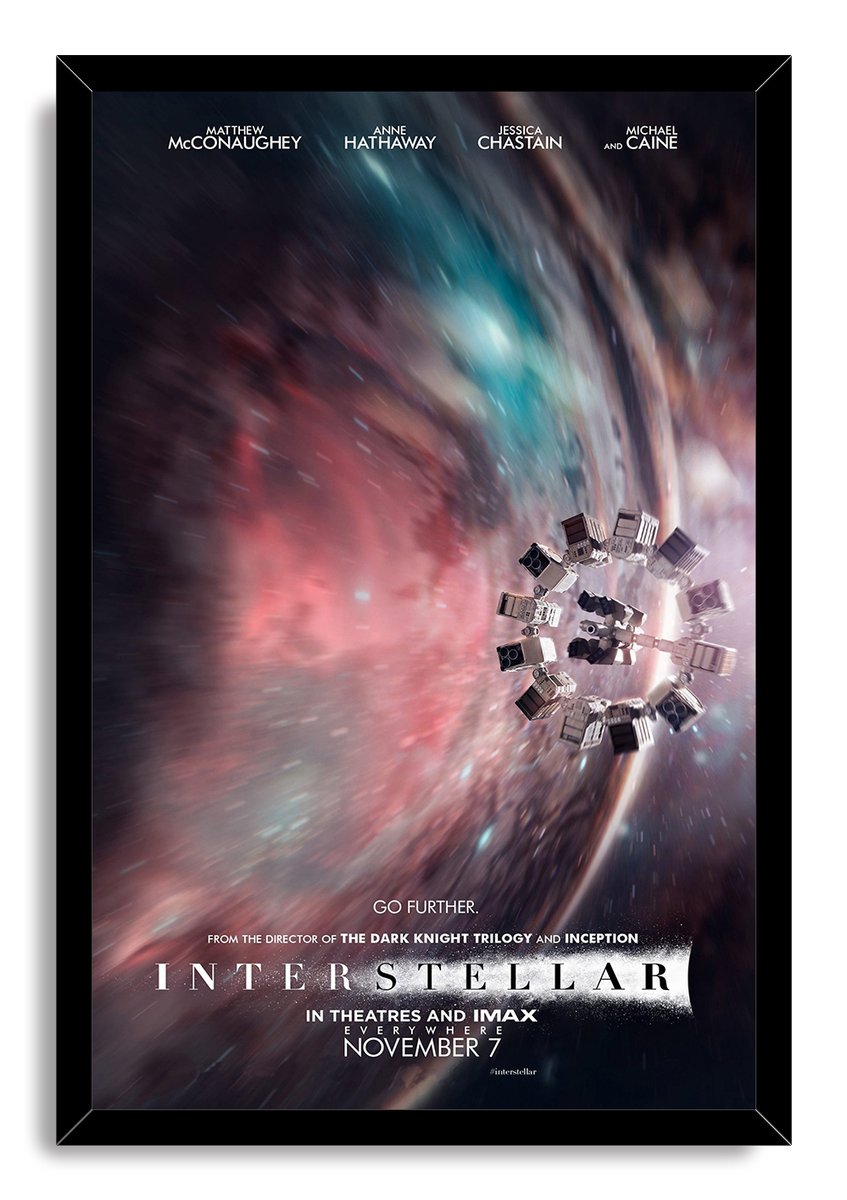 Interstellar Movie Decorative Painting (paper and canvas) art poster printing print
