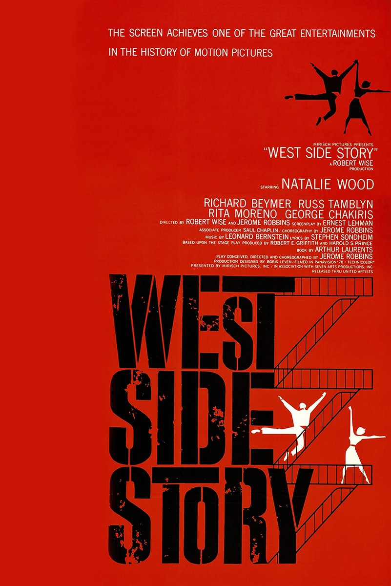 West Side Story Movie Poster Decorative Painting (paper and canvas) art poster printing print