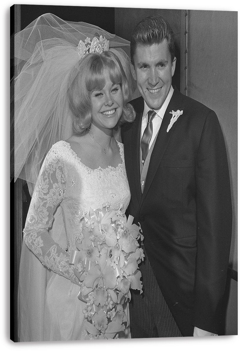 Kenny Lynch and Wife Vintage Wedding Decorative Painting (paper and canvas) art poster printing print