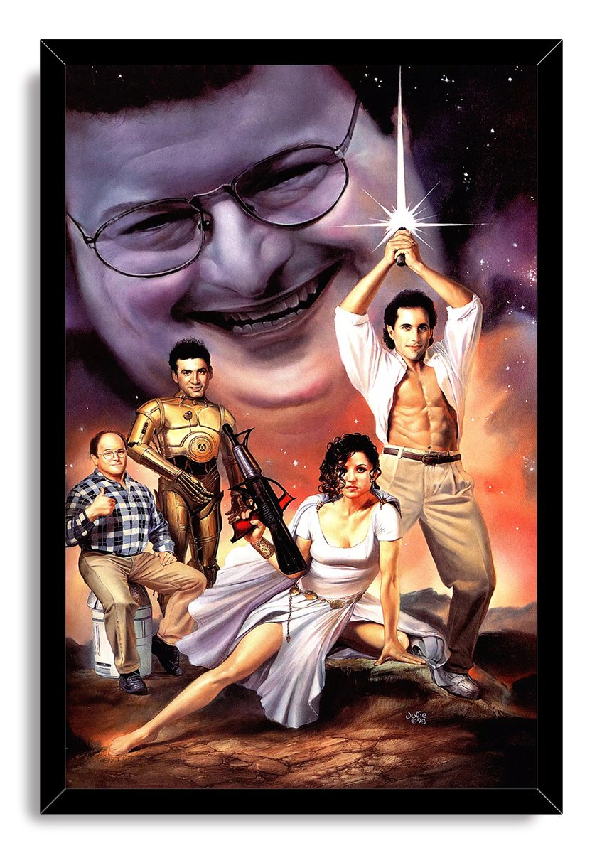 Seinfeld Star Wars Parody Decorative Painting (paper and canvas) art poster printing print