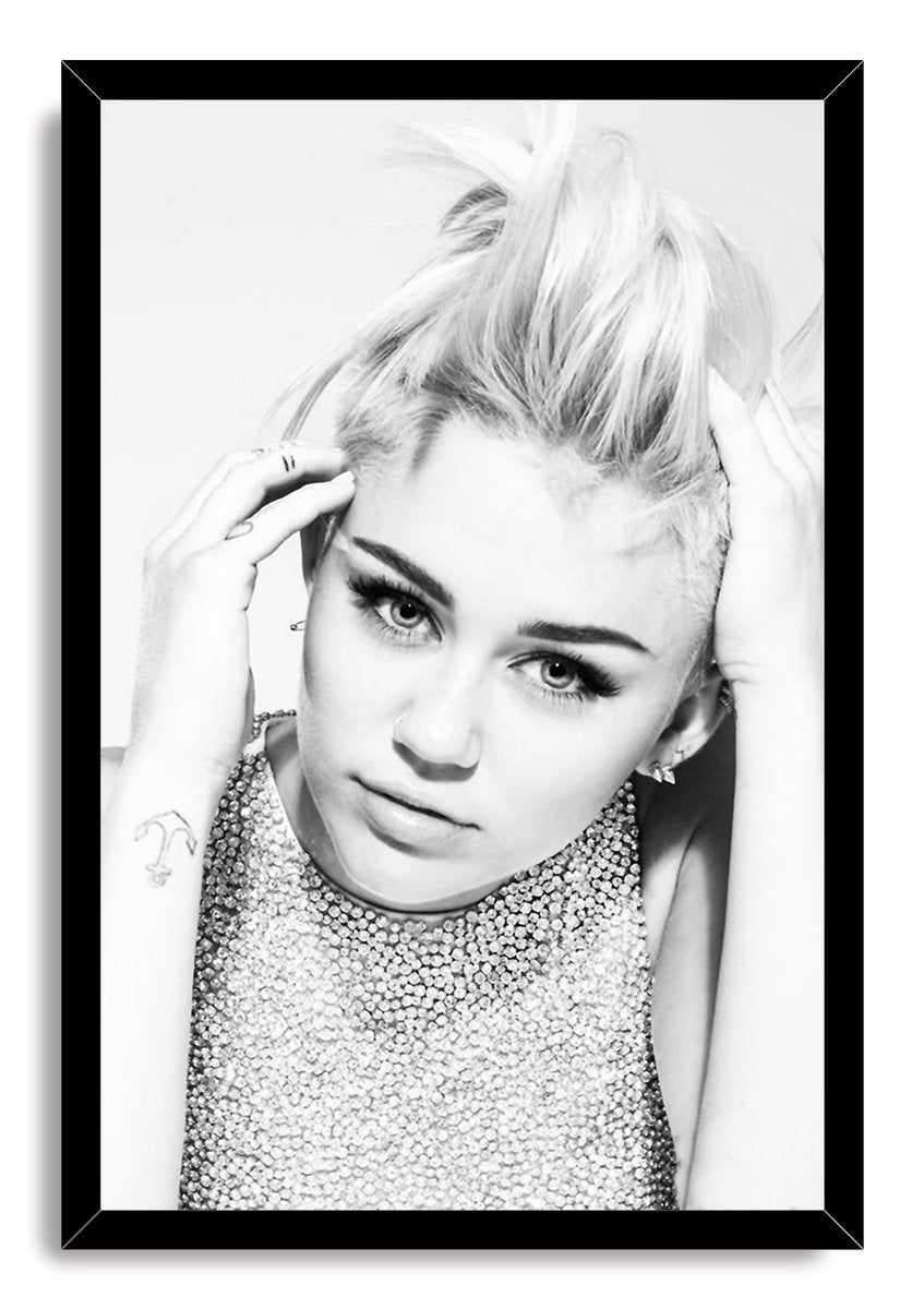 Miley Cyrus Decorative Painting (paper and canvas) art poster printing print