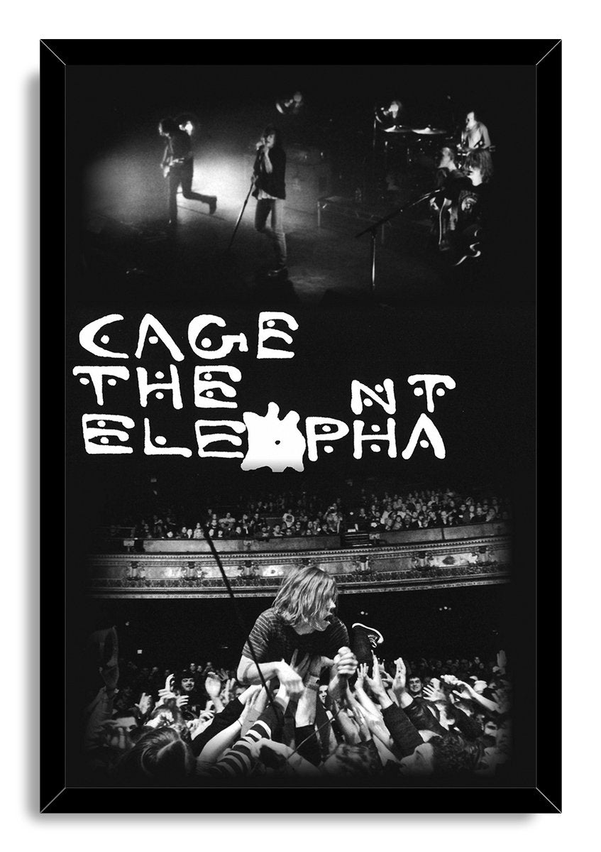 Cage the Elephant Live Concert Decorative Painting (paper and canvas) art poster printing print