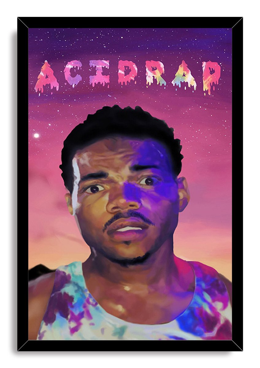 Chance the Rapper Acid Rap Album Art Decorative Painting (paper and canvas) art poster printing print