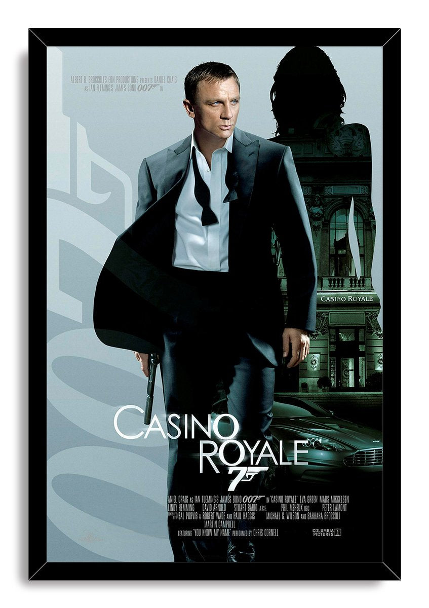 Daniel Craig James Bond Casino Royale Decorative Painting (paper and canvas) art poster printing print