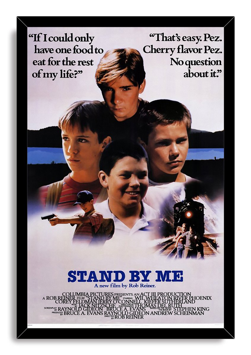 Stand By Me Movie Decorative Painting (paper and canvas) art poster printing print