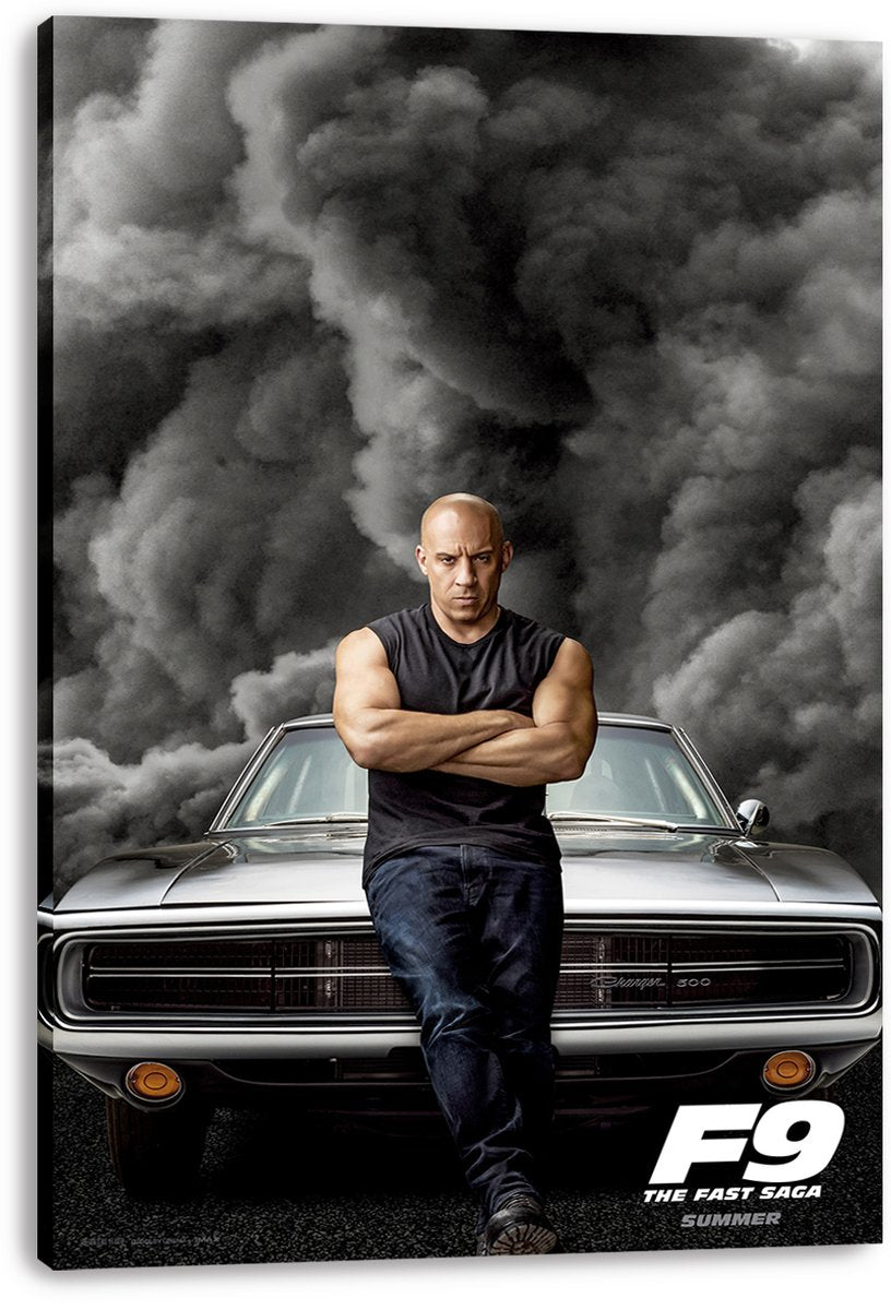 Vin Diesel Fast & Furious Decorative Painting (paper and canvas) art poster printing print