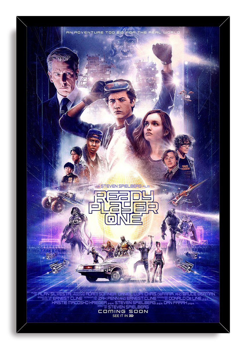 Ready Player One Movie Poster Decorative Painting (paper and canvas) art poster printing print