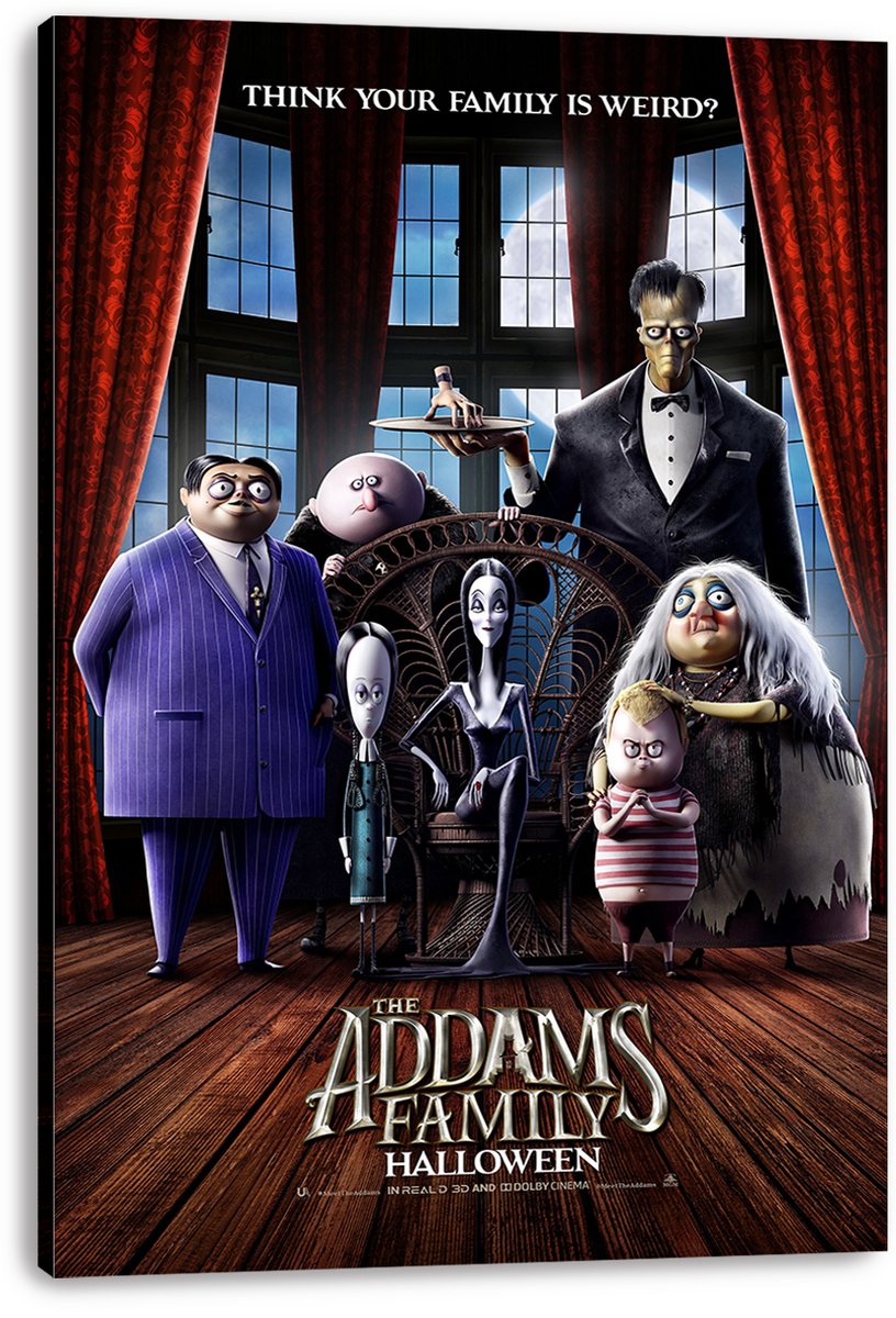 The Addams Family Movie Poster Decorative Painting (paper and canvas) art poster printing print