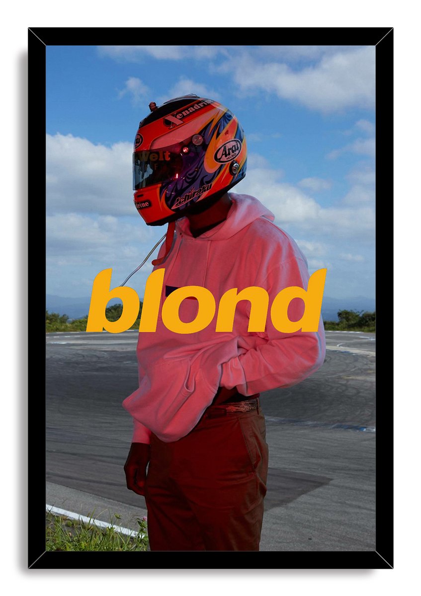 Frank Ocean Blonde Album Cover Decorative Painting (paper and canvas) art poster printing print