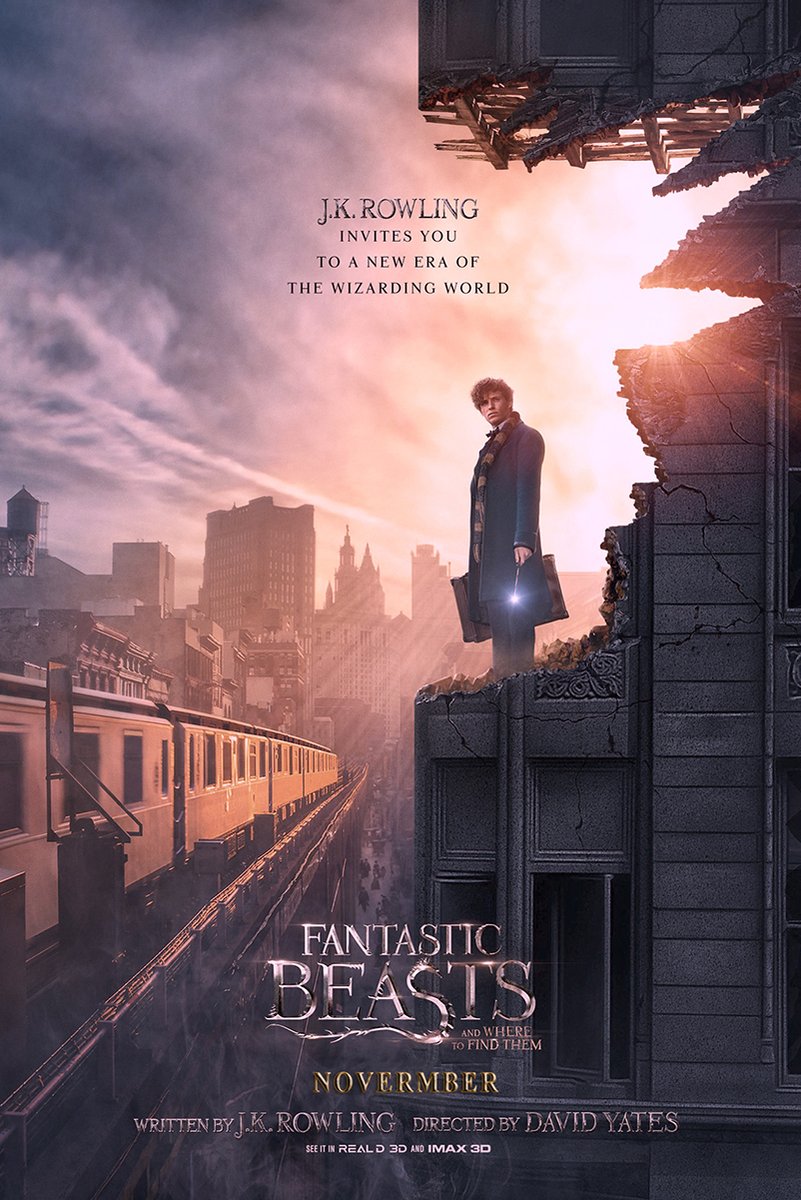 Newt Scamander Fantastic Beasts Decorative Painting (paper and canvas) art poster printing print