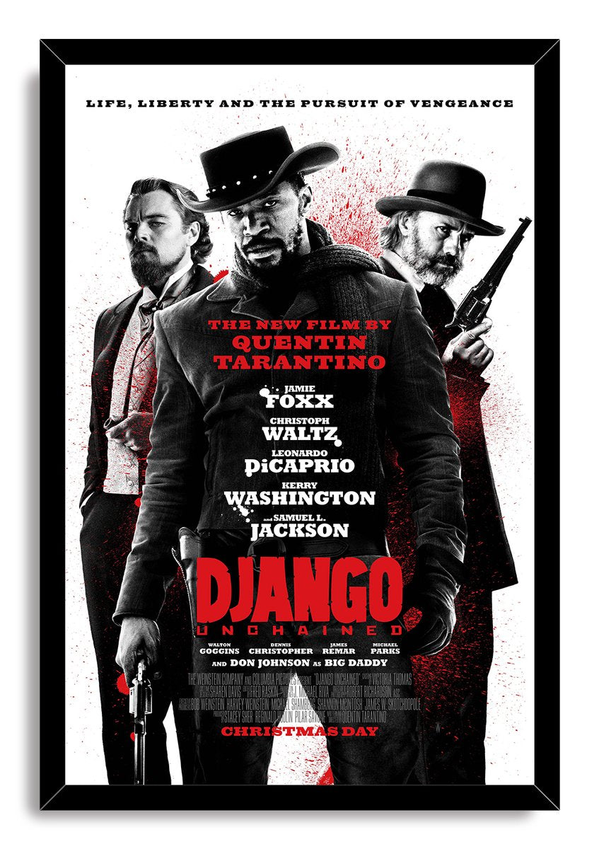 Django Unchained Movie Poster Decorative Painting (paper and canvas) art poster printing print