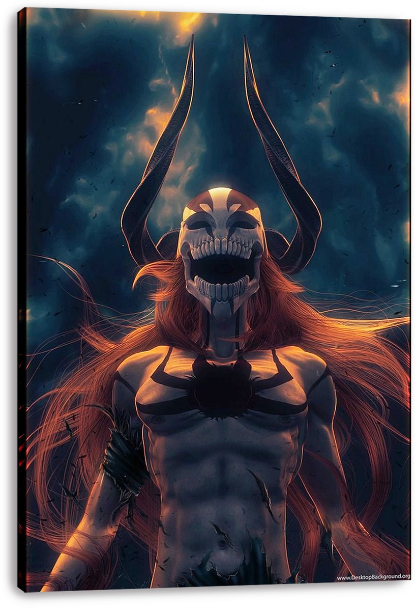 Ichigo Kurosaki Vasto Lorde Hollow Form Bleach Anime Decorative Painting (paper and canvas) art poster printing print