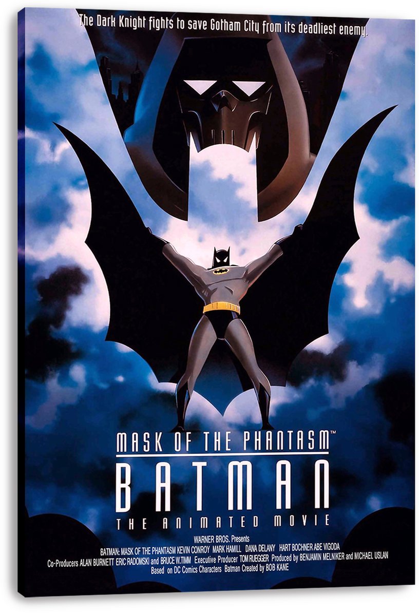 Batman: Mask of the Phantasm Decorative Painting (paper and canvas) art poster printing print