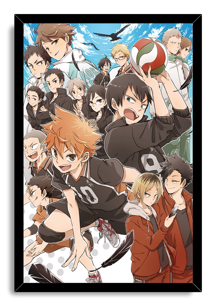 Haikyuu!! Characters Decorative Painting (paper and canvas) art poster printing print